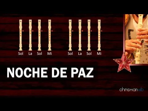 Cómo tocar el Villancico "Noche de Paz" en Flauta (HD) Tutorial ...