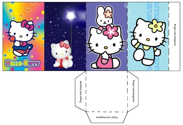 TODORECORTABLES SUEÑOS DE PAPEL: HELLO KITTY RECORTABLES, CAJITAS ...