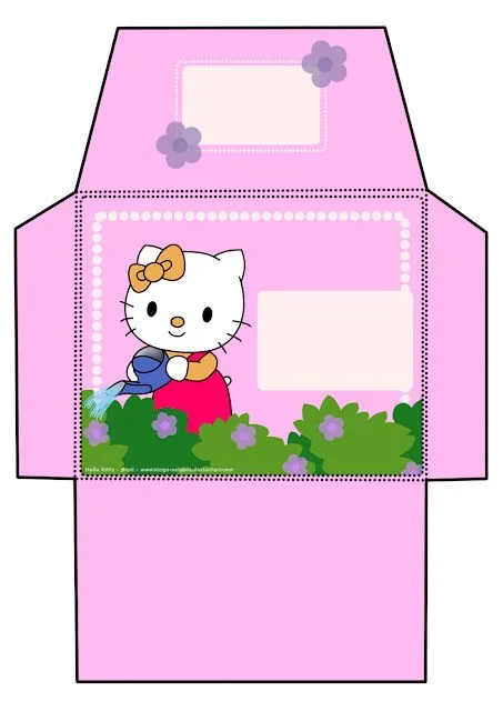 TODORECORTABLES SUEÑOS DE PAPEL: HELLO KITTY RECORTABLES, CAJITAS ...