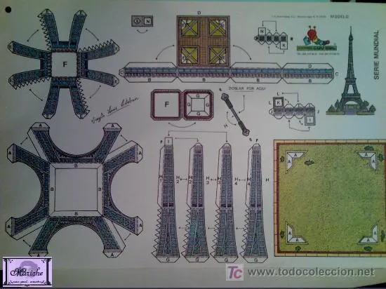 TODORECORTABLES SUEÑOS DE PAPEL: RECORTABLES DE MONUMENTOS