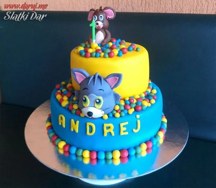 Tom and Jerry #birthday # cake #rodjendan #torta #Tom i Dzeri ...
