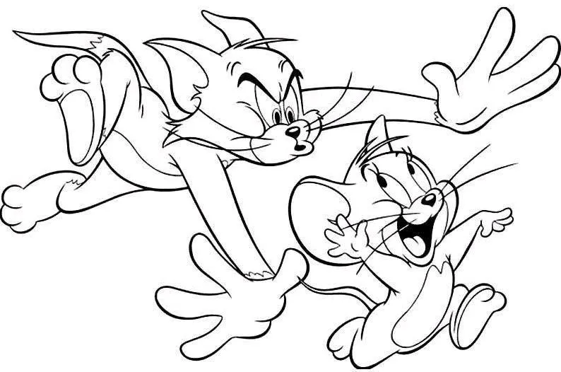 Tom y Jerry :: Dibujos para Colorear :: Parte 1 : Más juegos para ...