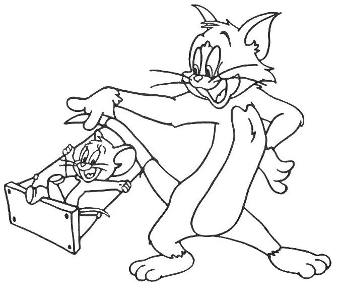 Tom y Jerry :: Dibujos para Colorear :: Parte 1 : Más juegos para ...