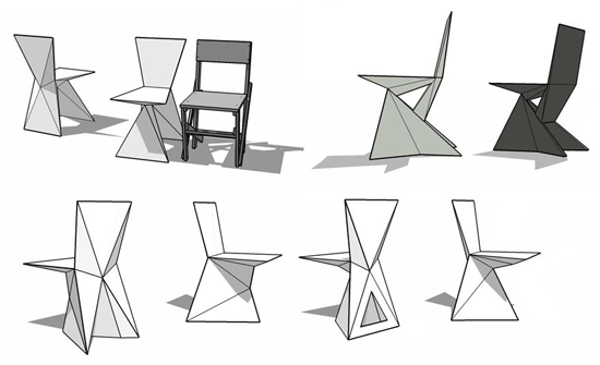 TOM DE VRIEZE Y SU SILLA DE CARTON - blog de diseno - El Chiltepe