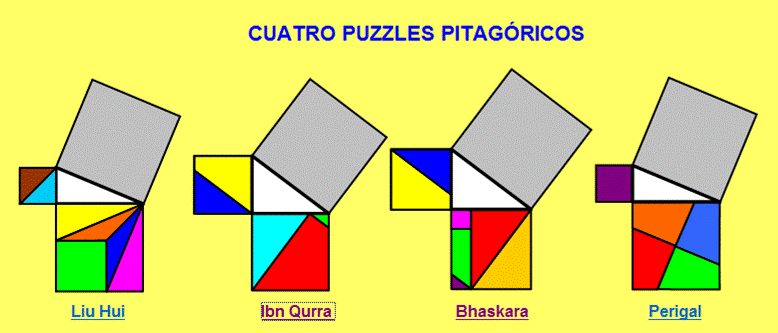 Tomatemáticas: Puzzles Pitagóricos