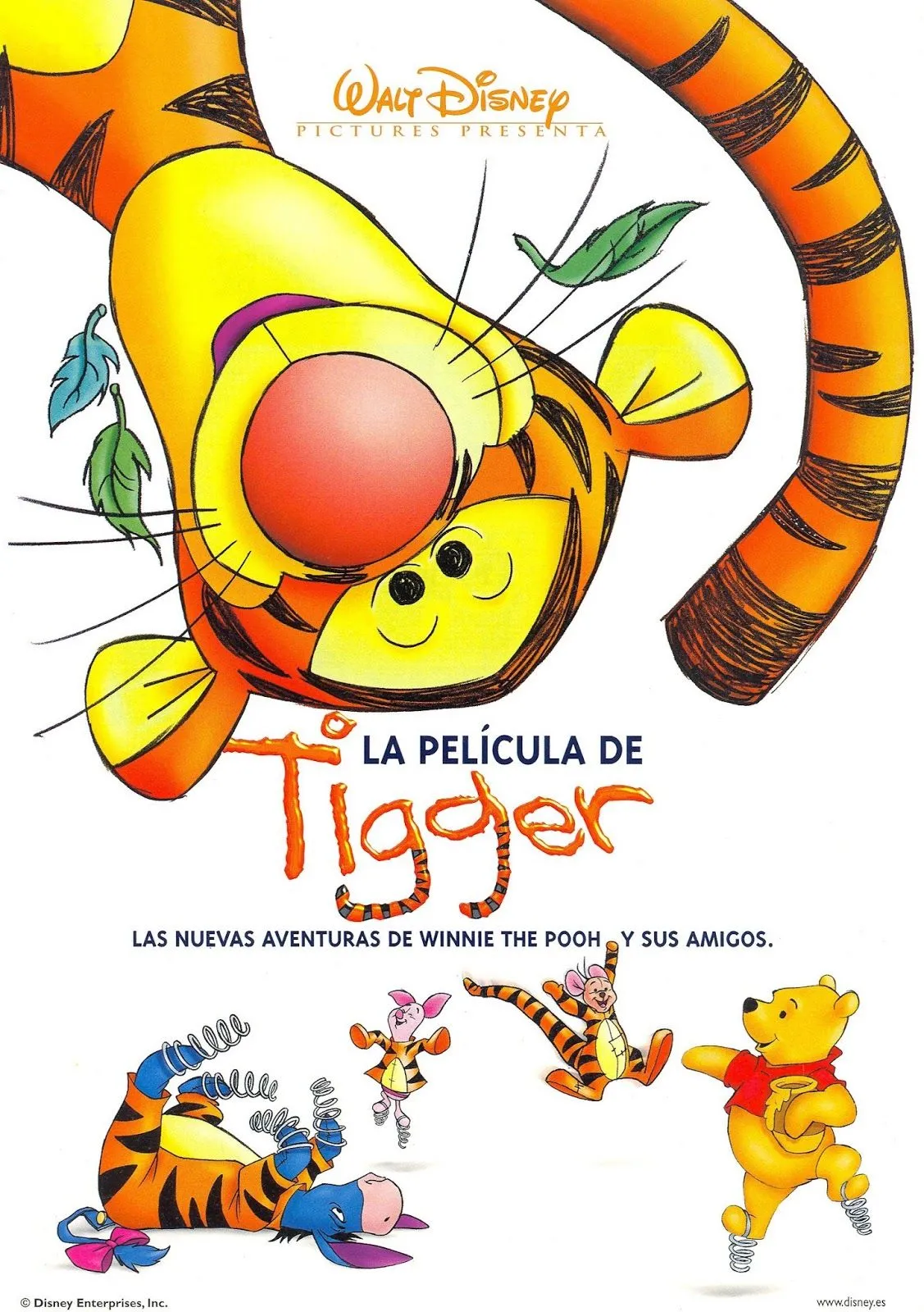 TÓMBOLA DISNEY - EL SABER NUNCA ESTÁ DE MÁS: La Película De Tigger