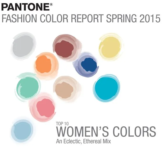 Top 10 colores Pantone para la primavera de 2015
