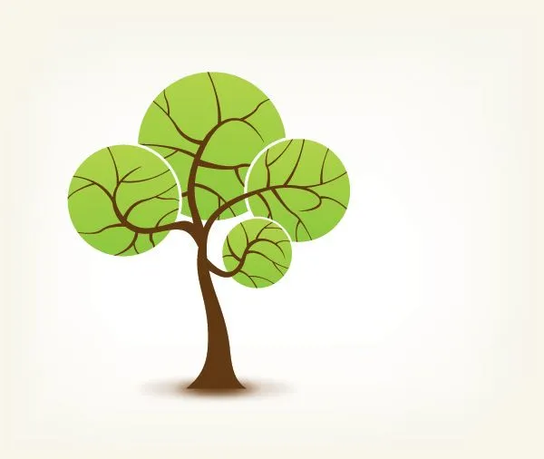 Top 10 Most Vivacious Vector Tree Illustrations from 2011 | Pixel 77