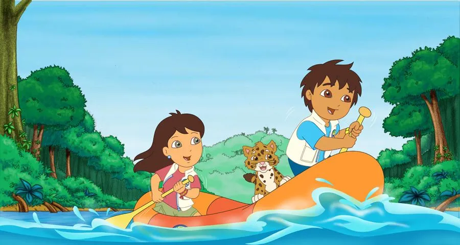 Top Cartoon and Comic: Go, Diego, Go