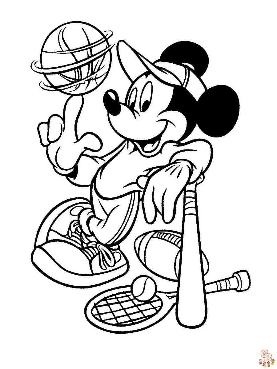 Top dibujos Mickey Mouse para colorear - GBcolorear