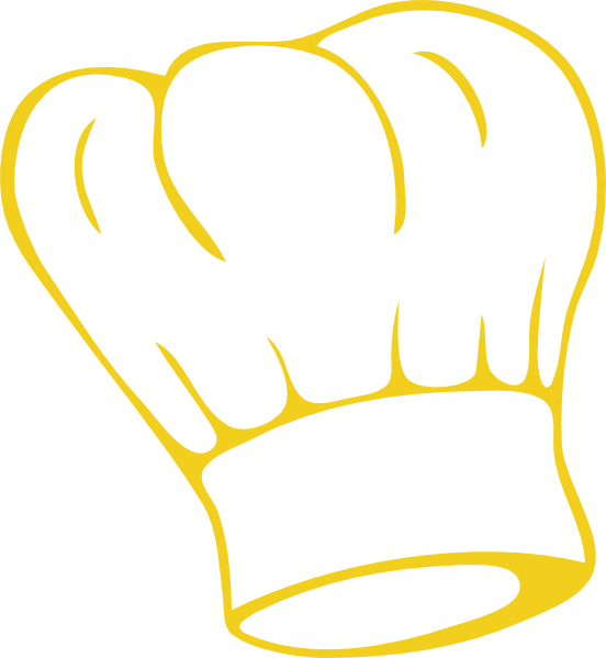 Chef Hat Gold Clip Art at Clker.com - vector clip art online ...