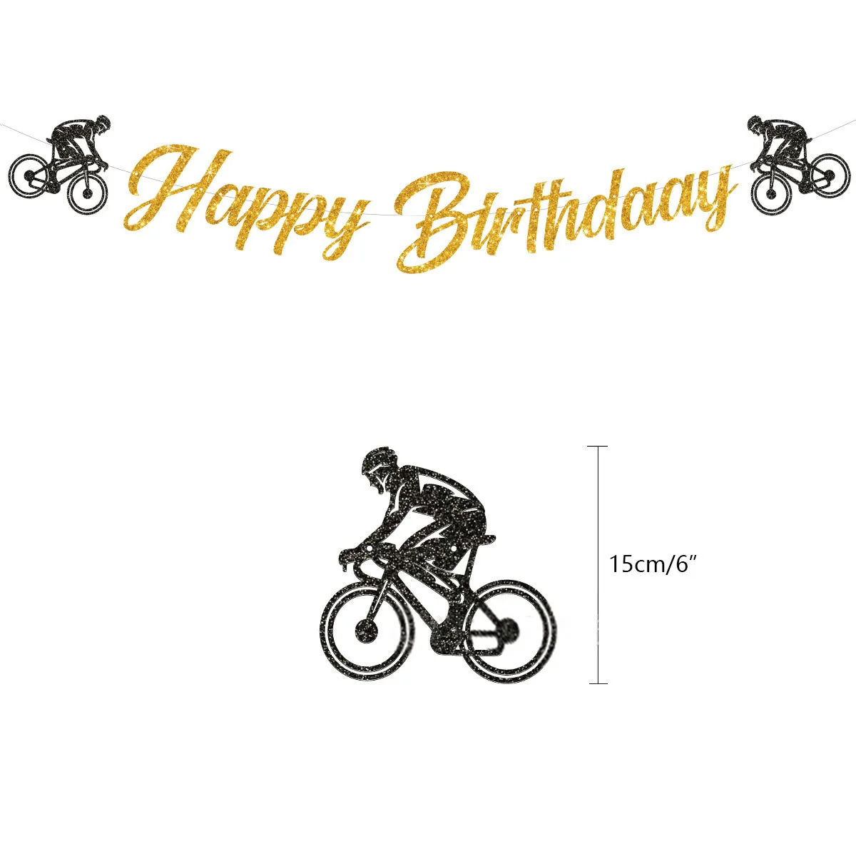 Topper de pastel de bicicleta para hombre, decoración de pastel de fiesta temática de ciclismo, suministros de fiesta de cumpleaños para niños - AliExpress
