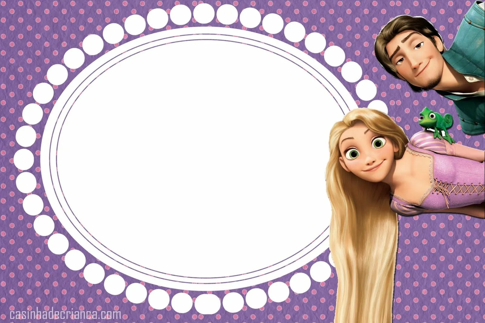 Toppers Para Imprimir Rapunzel