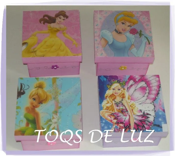 toq's de luz: cajitas decorativas en trupan