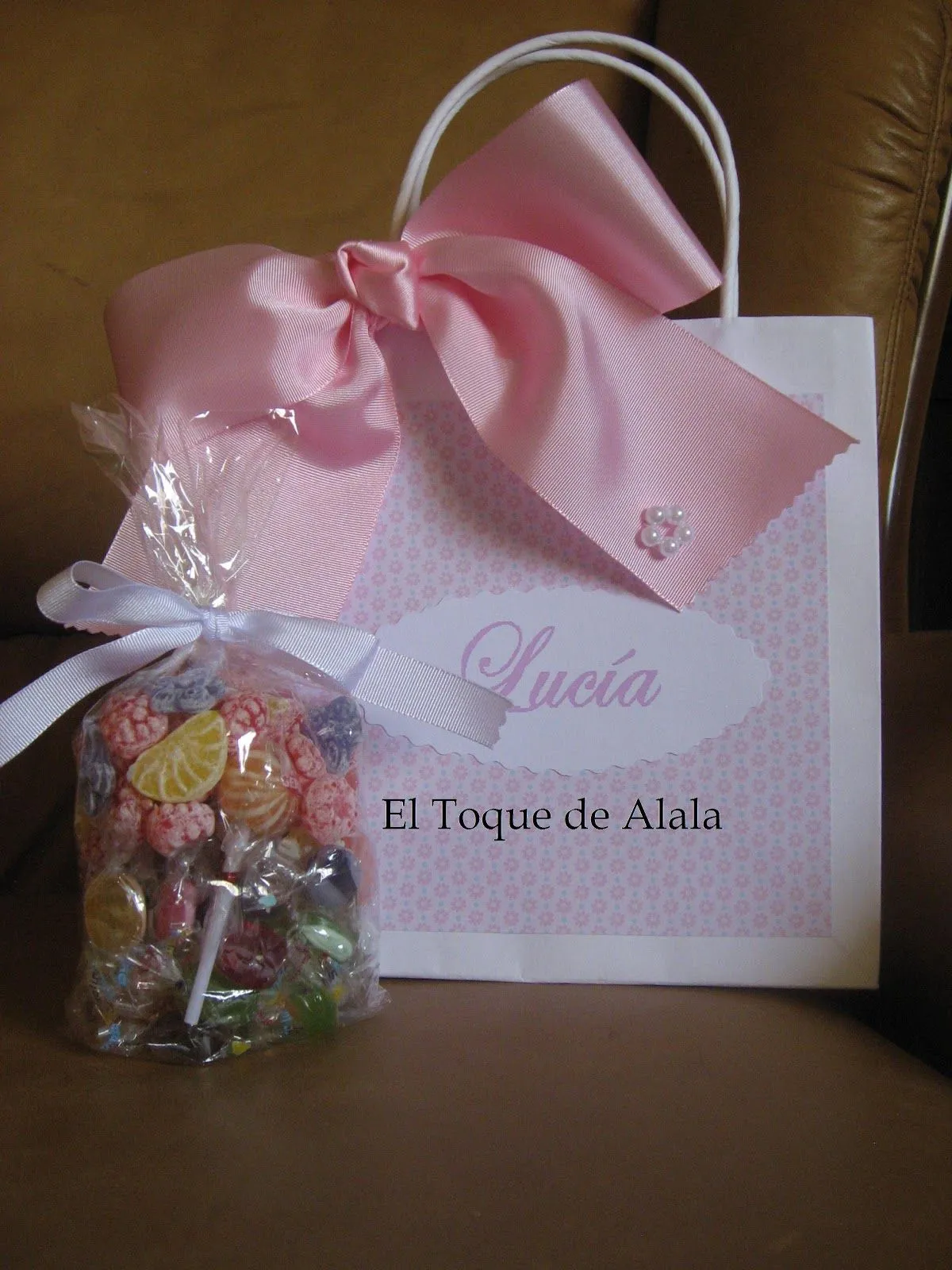 El Toque de Alala: Bautizo elegante, dulce y rosa