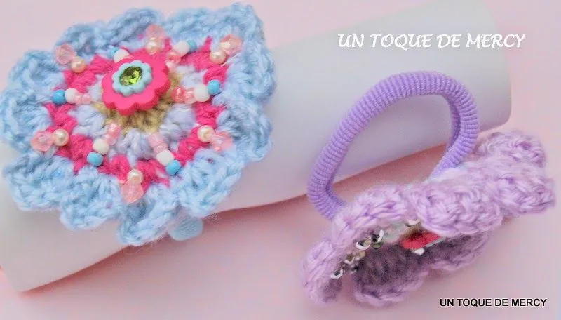 UN TOQUE DE MERCY: ACCESORIOS PARA EL CABELLO DE CROCHET ..COLAS ...