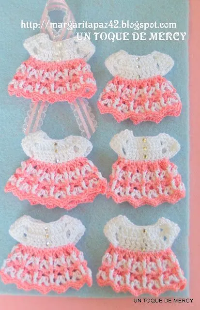 UN TOQUE DE MERCY: RECUERDO PARA BABY SHOWER/////......VESTIDITO ...