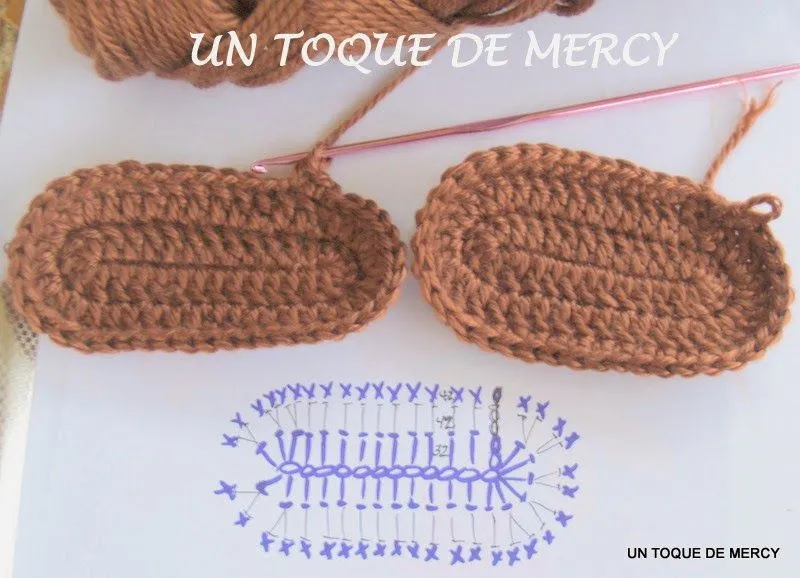 UN TOQUE DE MERCY: ZAPATITOS Y BOINA PARA BEBE ./VARON./ DE ...