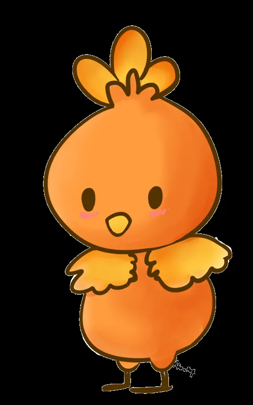 torchic chibi by the-electric-mage on deviantART