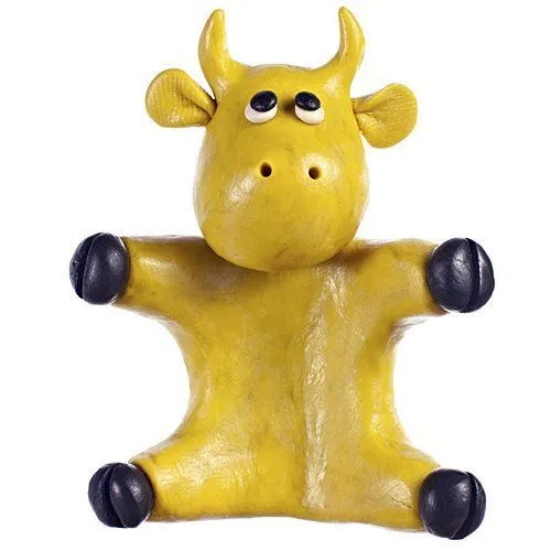 Cómo hacer un toro de plastilina - Ideas de plastilina para hacer ...