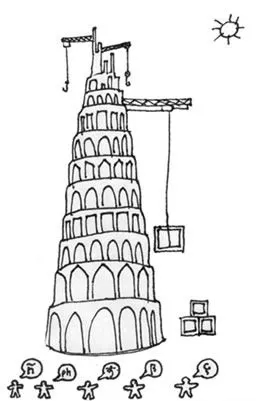 La torre de babel para niños - Imagui