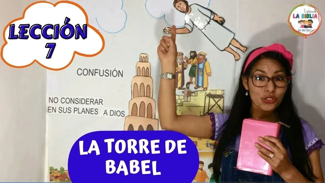 LA TORRE DE BABEL/clase para niños/coreografía, Historia, texto y tarea  /LECCIÓN BÍBLICA 07 - YouTube