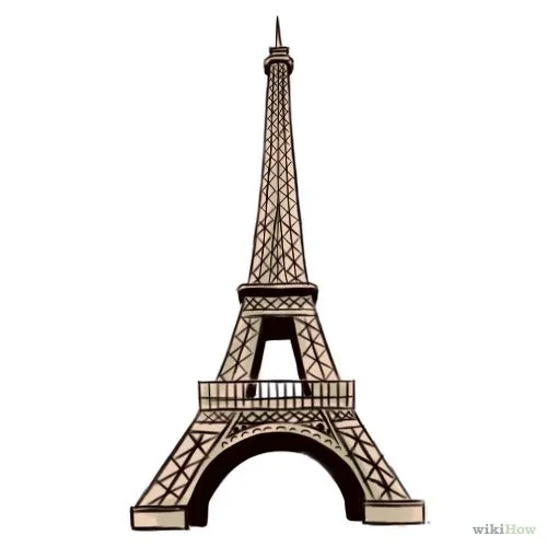 la torre eiffel dibujo - Buscar con Google | imagenes | Pinterest ...