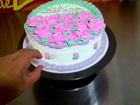torta para 15 años en crema y con flores - YouTube