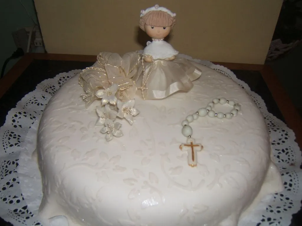 Torta 1a. Comunion BEFER - BETTY FERNANDEZ - Artelista.