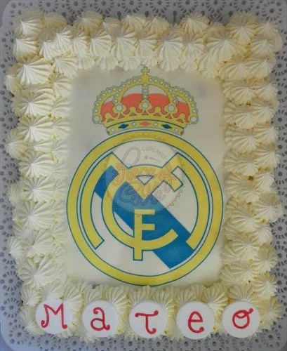 Torta de 30 minicupcakes Real Madrid | Flickr - Photo Sharing!