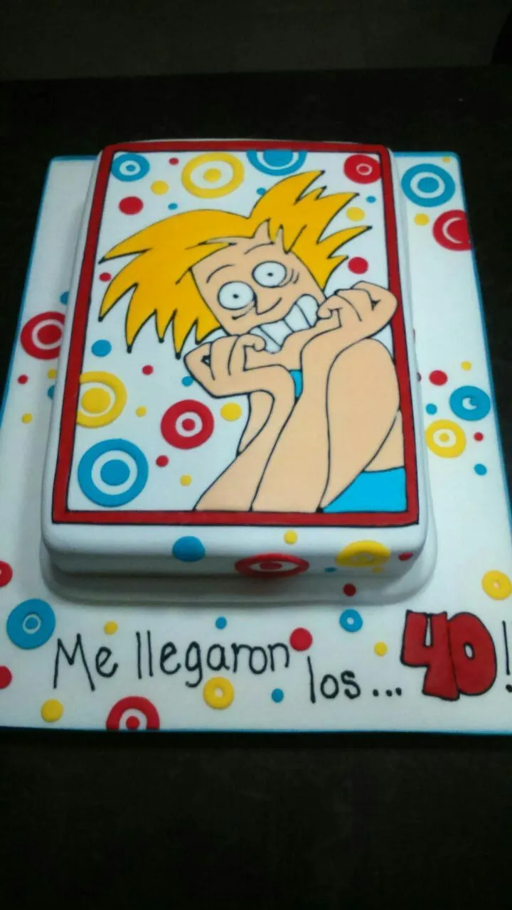 Torta 40 años | rita en 2019 | Tortas de cumpleaños, Tortas ...