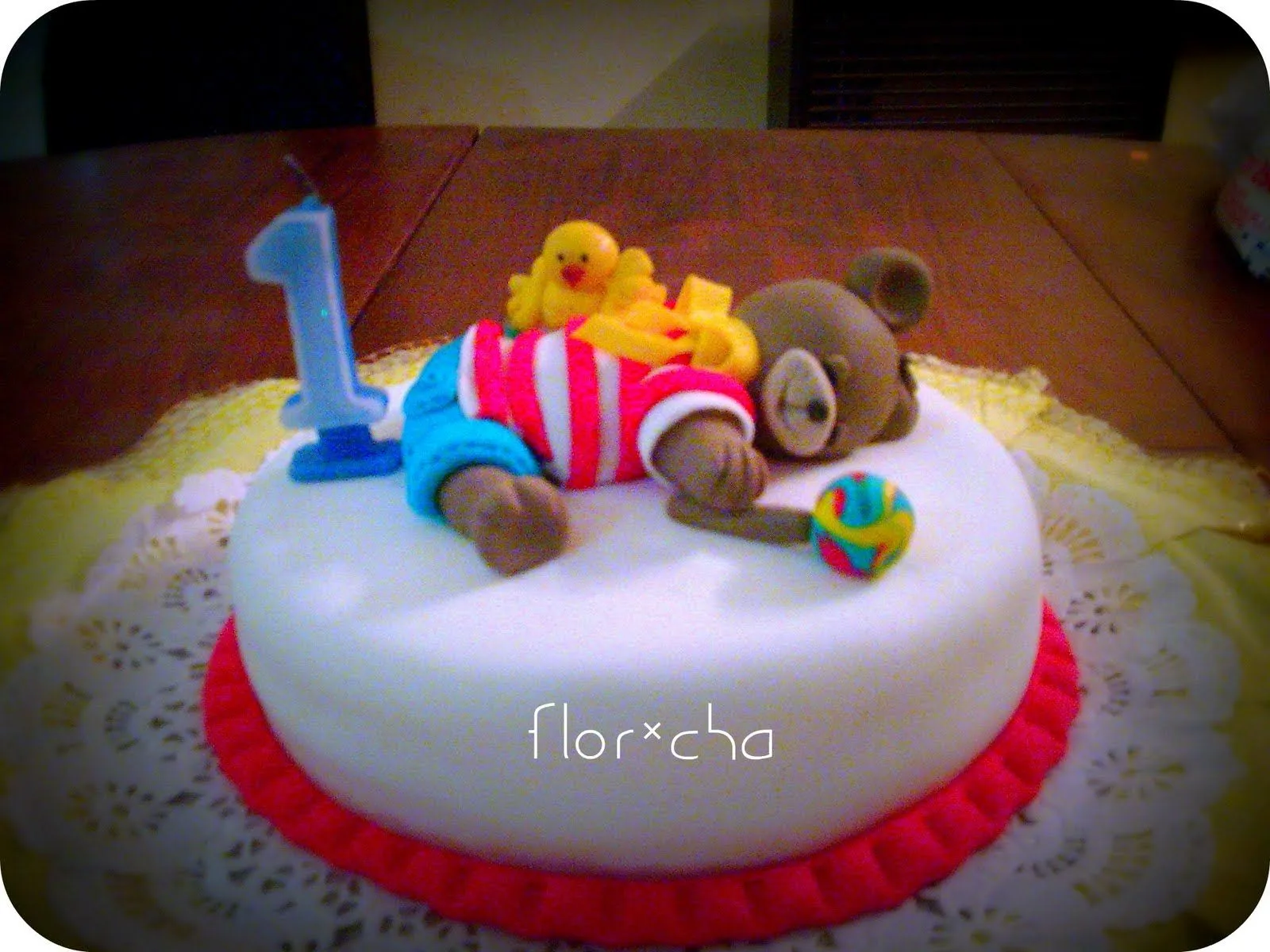 Torta para bebe de 1 año