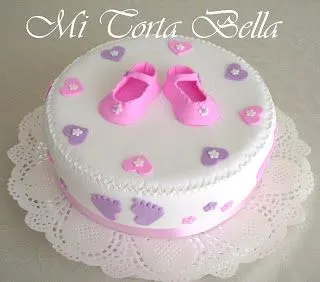 Mi Torta Bella: Torta para Baby Shower de nenas