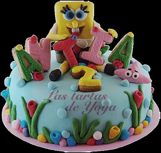 Torta de Bob Esponja - Imagui