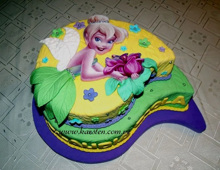 Torta de Campanita | tortas y gelatina | Pinterest