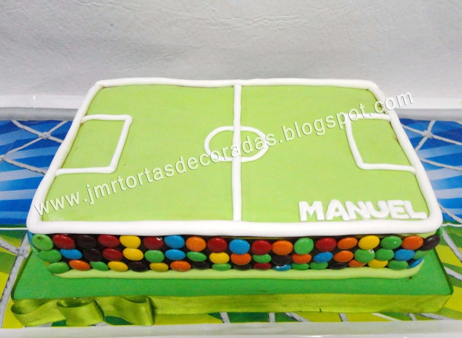 Torta Cancha de futbol | JMR Tortas Decoradas