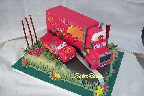 Torta Car Rayo y Mack | Flickr - Photo Sharing!