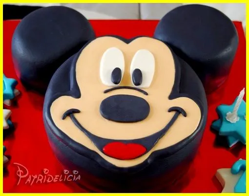 Torta cara de Mickey Mouse - Imagui