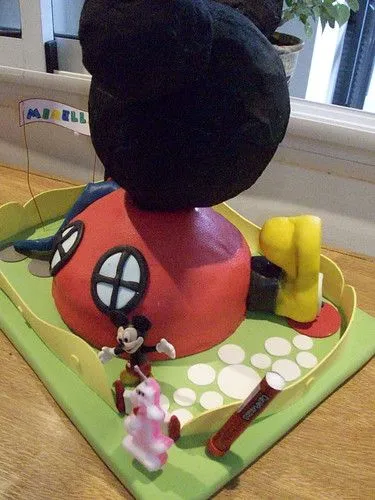 TORTA LA CASA DE MICKEY MOUSE!! | Flickr - Photo Sharing!