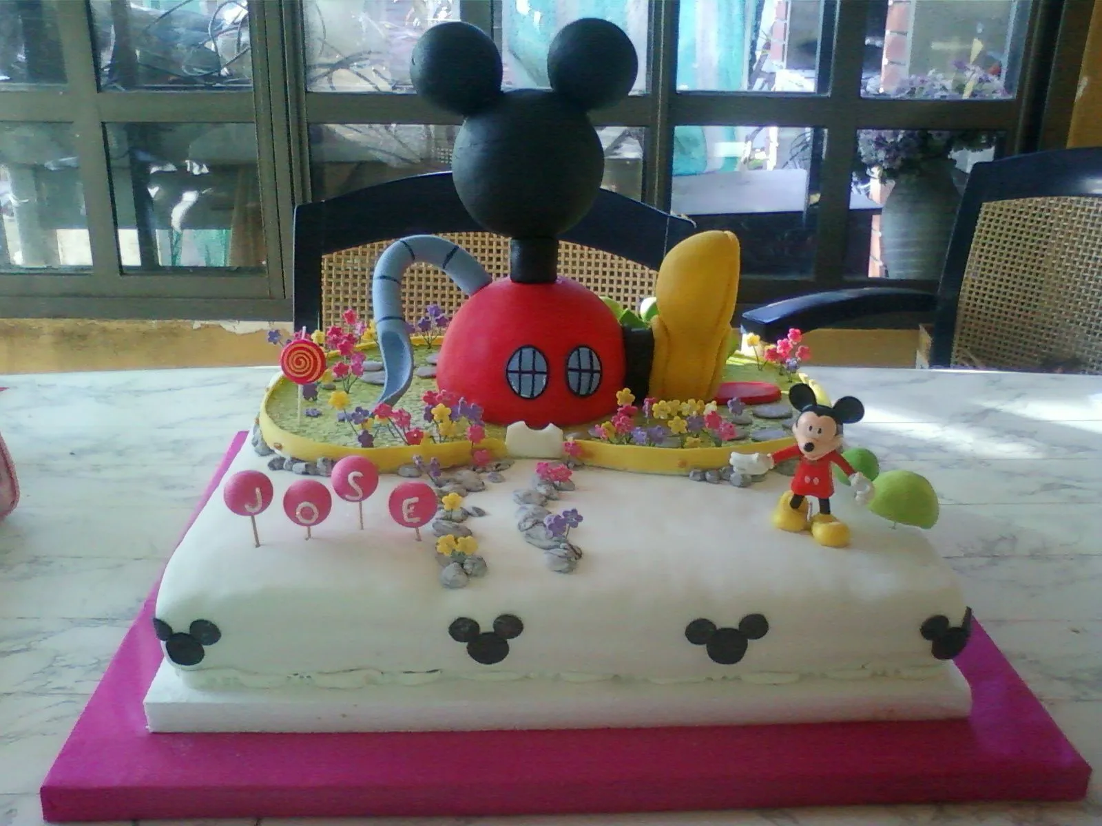 torta casa Mickey Mouse » Foto-0567