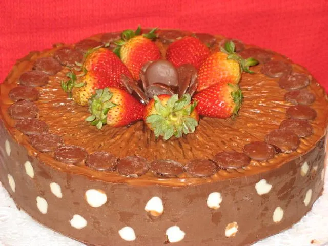 Torta de Chocolate, Fresas y Arequipe | Flickr - Photo Sharing!