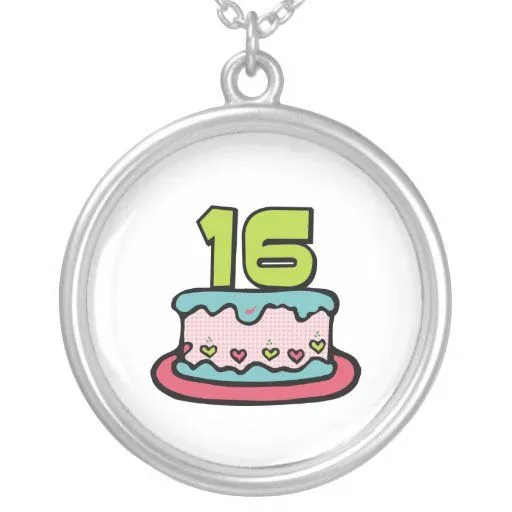 Torta de cumpleaños de 16 años grimpola de Zazzle.