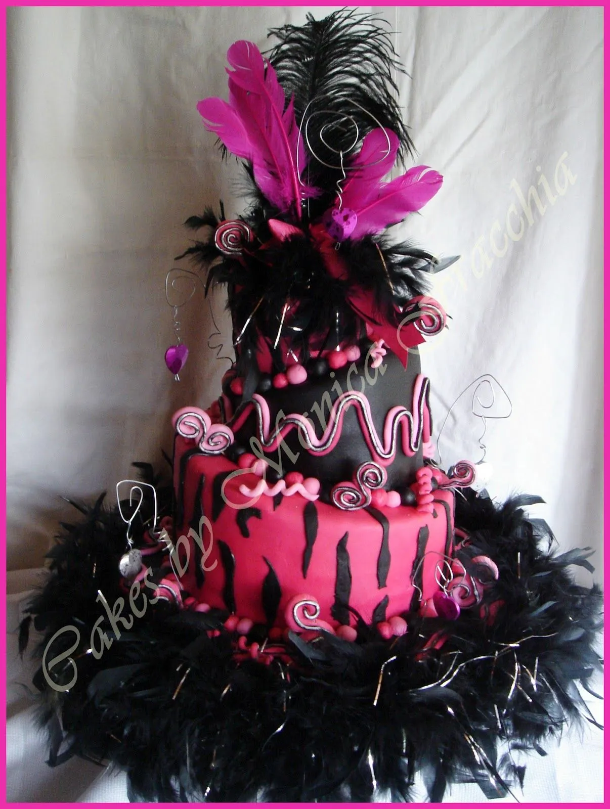 TORTA DECORADA ANIMAL PRINT / BURLESQUE PARA CUMPLEAÑOS (2DA ...