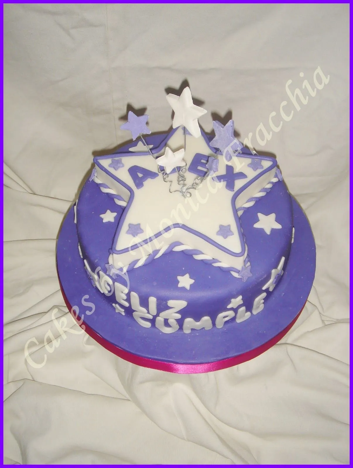 TORTA DECORADA CON ESTRELLAS | TORTAS CAKES BY MONICA FRACCHIA