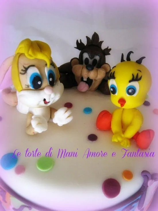 Torta decorata Baby Looney Toons