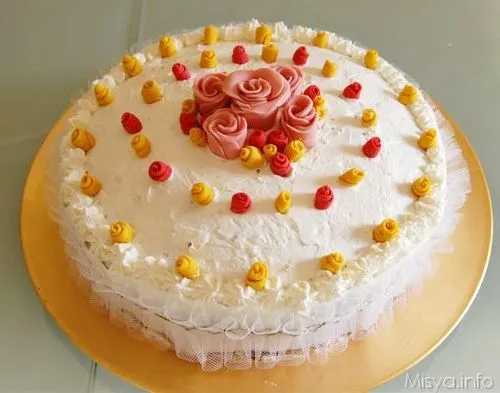 Torta di compleanno - Ricetta Torta di compleanno di Misya