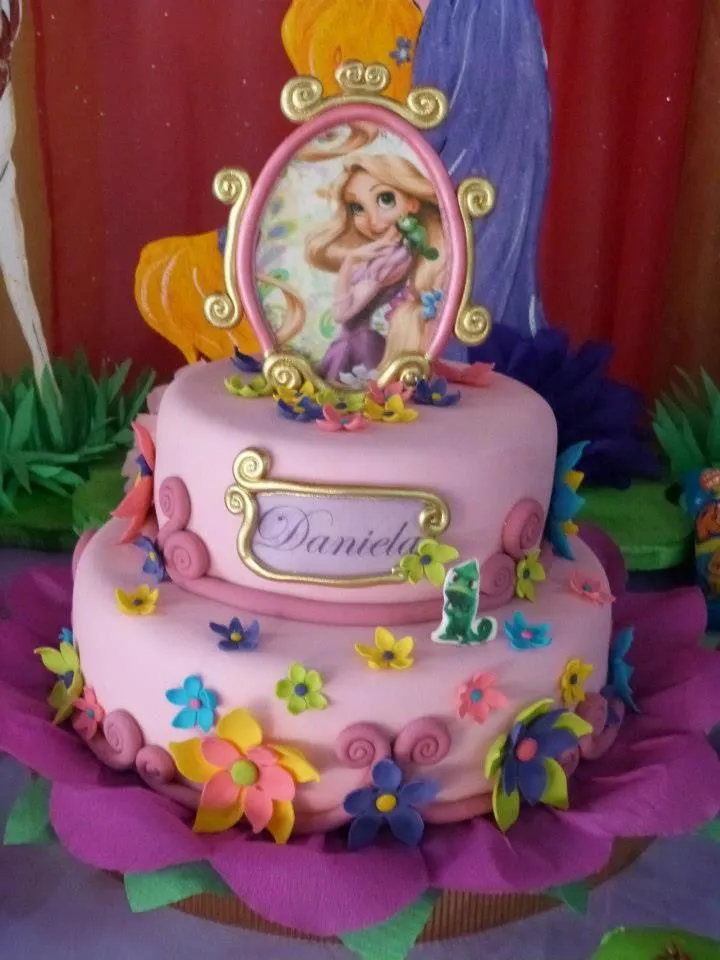 TORTA DE ENREDADOS IDEAL PARA LA PRINCESA DE LA CASA!!! | Dulces y ...