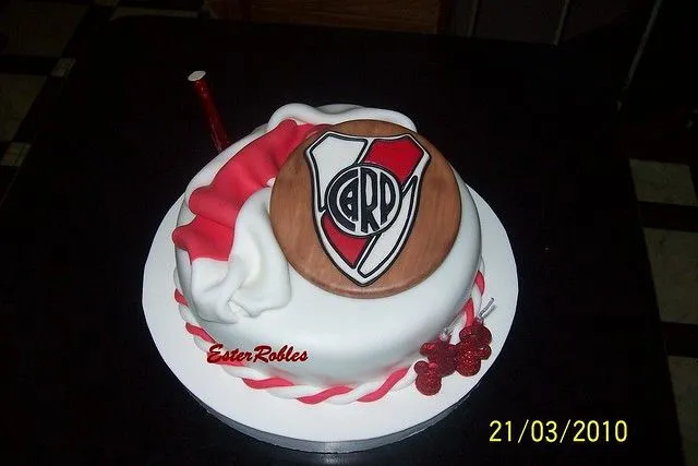 Torta Escudo River Plate | Flickr - Photo Sharing!