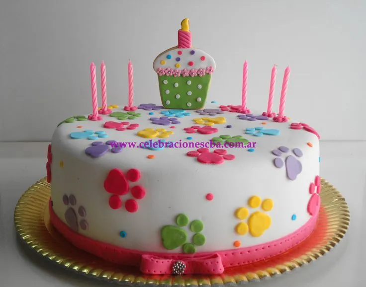 Torta Huellitas con Cupcake. | Tortas a Pedido Celebraciones ...