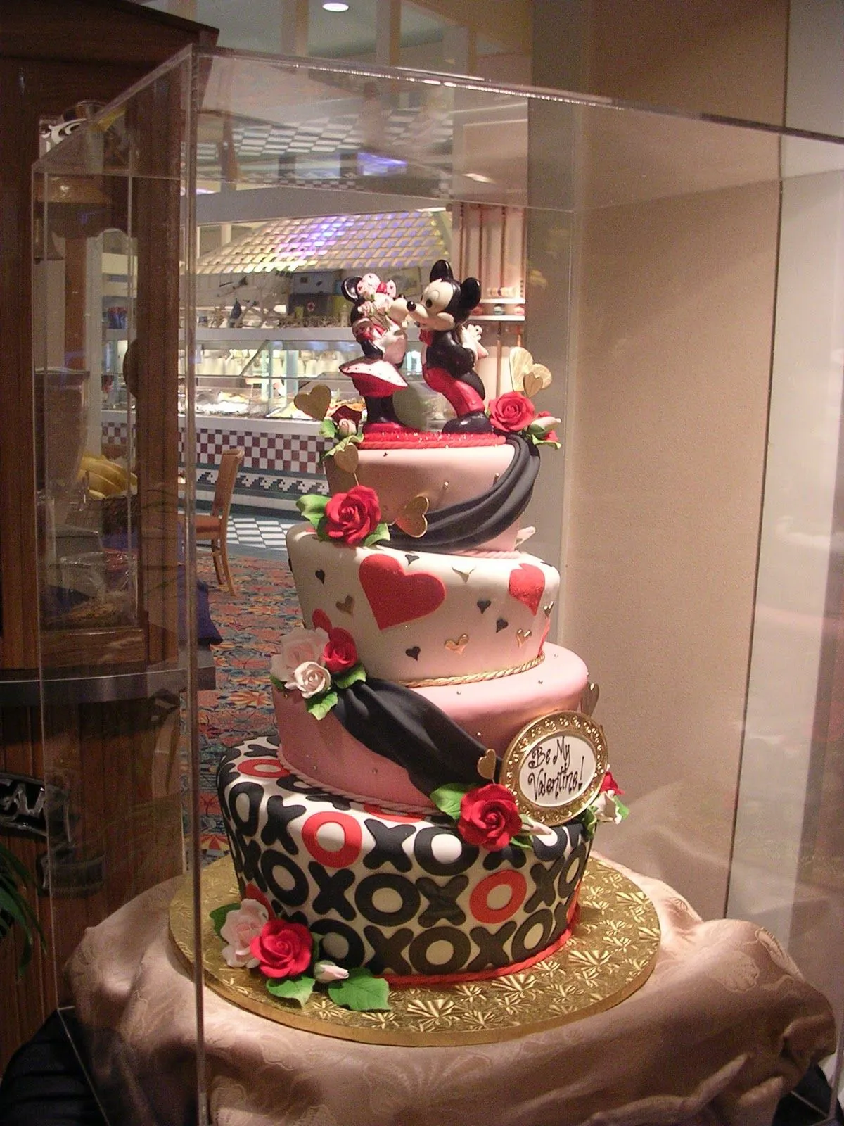 Torta de Mickey y Minnie - Mickey and Minnie Cake - Atelier de Charo